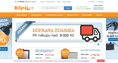 Desktop Screenshot of bilyraj.cz