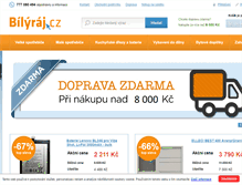 Tablet Screenshot of bilyraj.cz